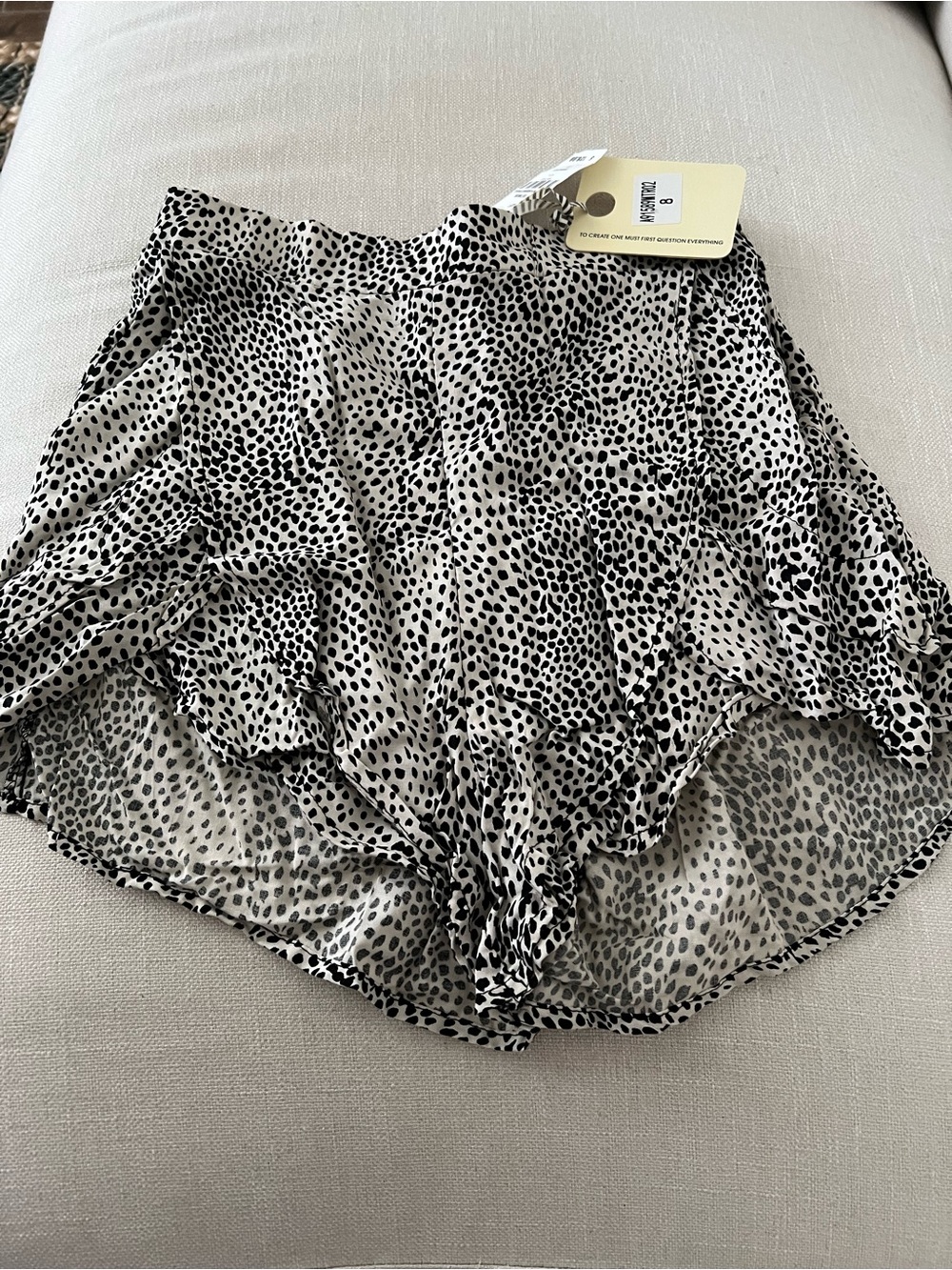 LF animal print nwt soft shorts